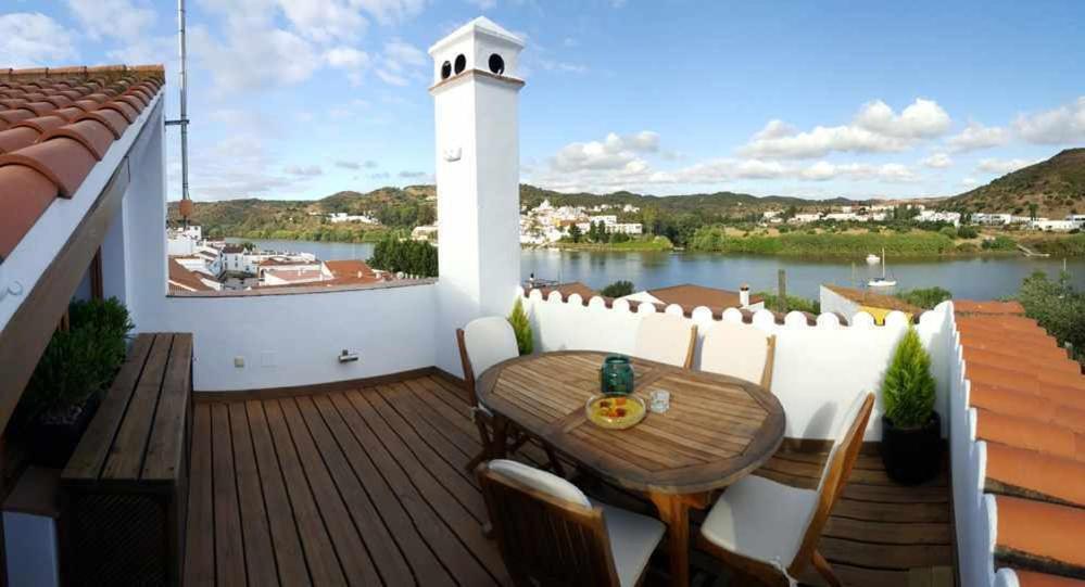 Casa Rural La Raba Terraza Con Increibles Vistas Sanlúcar de Guadiana エクステリア 写真