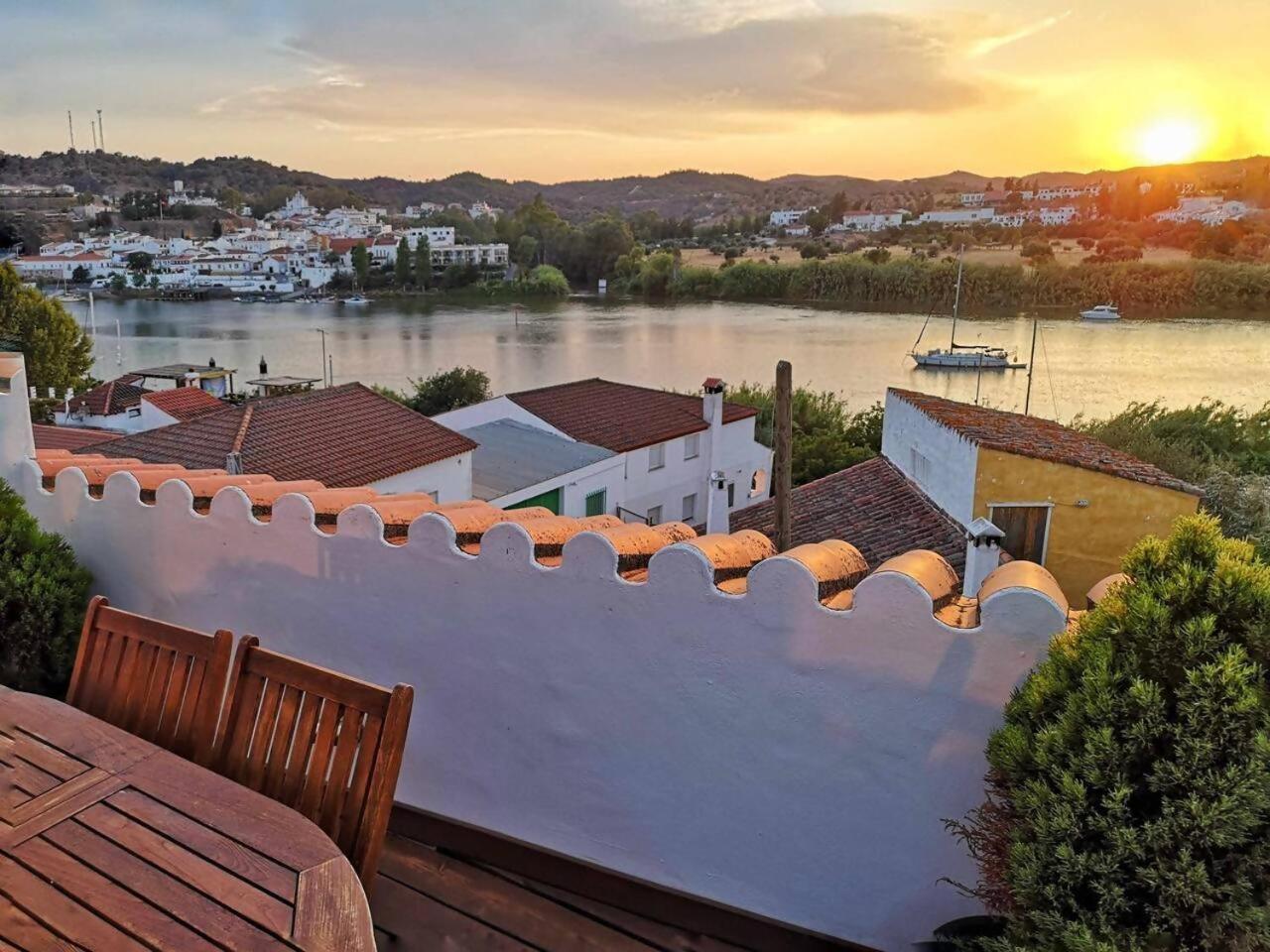 Casa Rural La Raba Terraza Con Increibles Vistas Sanlúcar de Guadiana エクステリア 写真